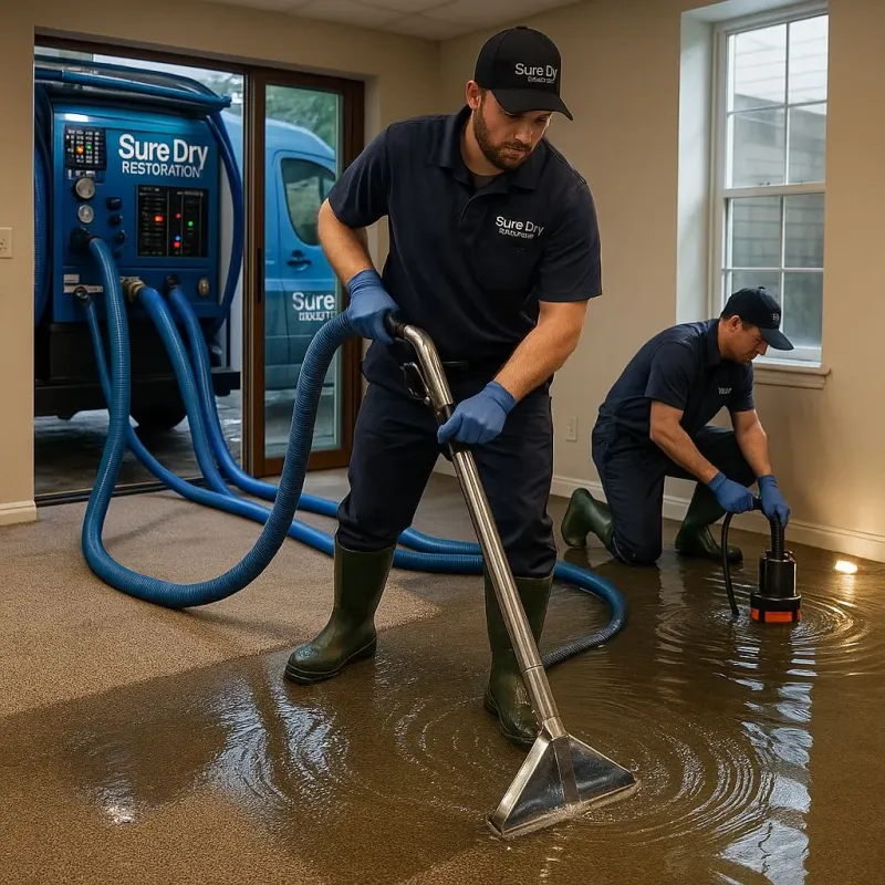Water Extraction and Removal process in Chicopee, MA